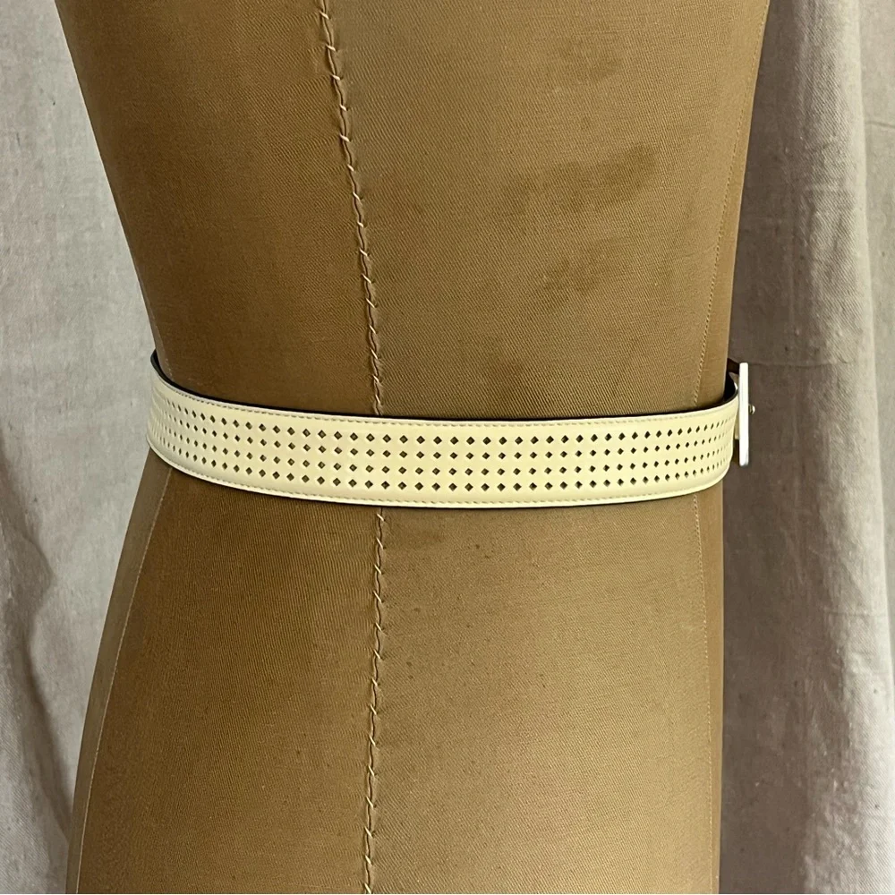 2/$20 Women’s Diamond Punched Belt with Square Buckle